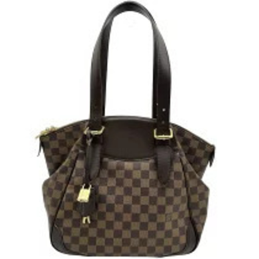 Louis Vuitton Valrhona Brown Damier Handbag